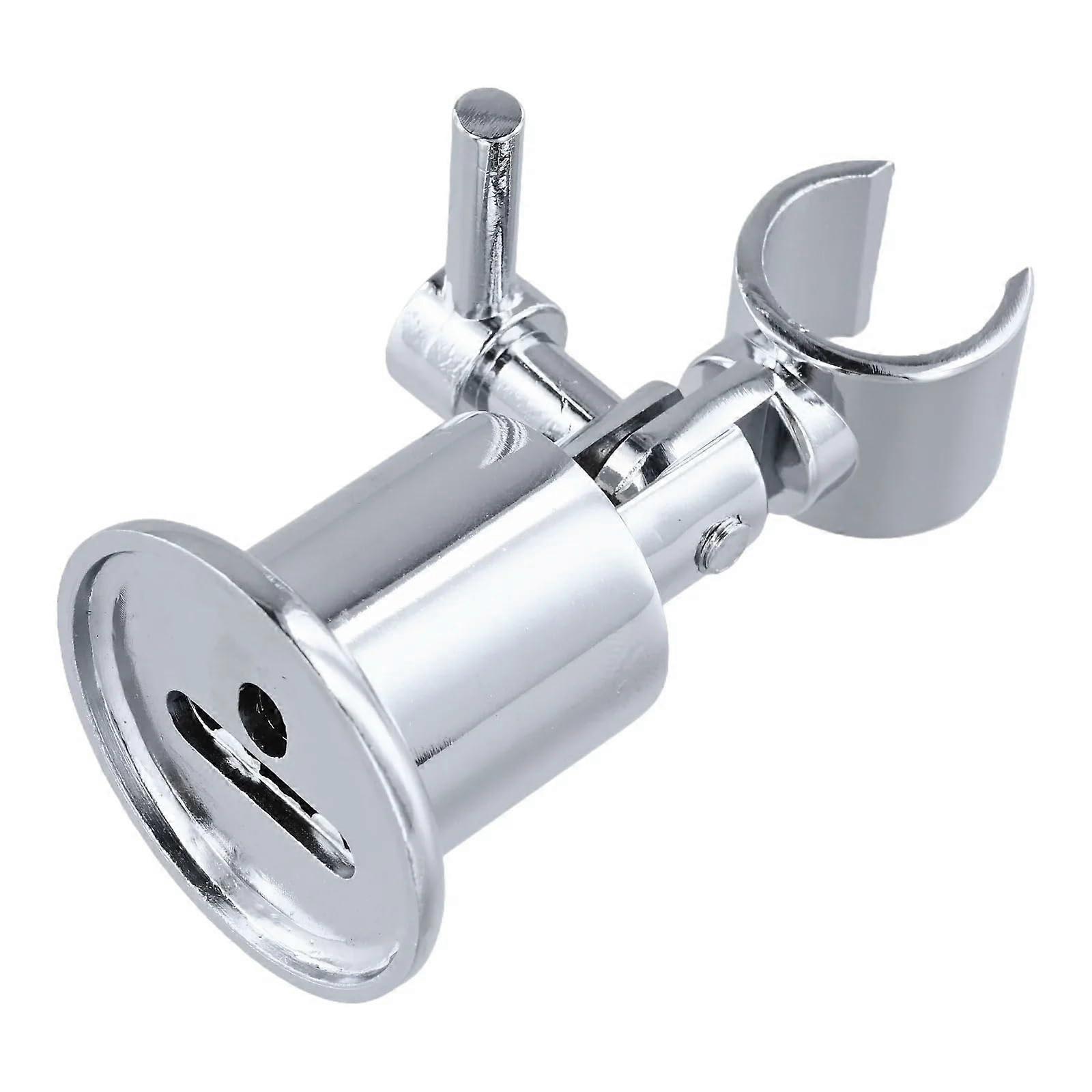 Shower Head Holder Adjustable 360° Rotation RustResistant Wall Mounted Universal Fit