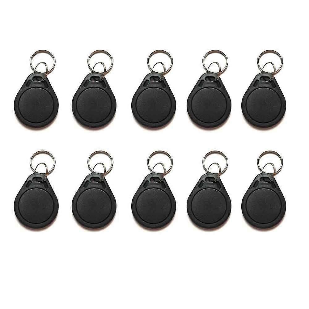 10PCS 13.56MHz UID Writable RFID Key Fob 1K Tag for Secure Access Control