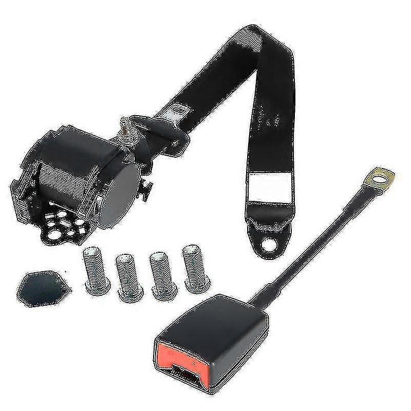 Three-point Car Seat Belt Fully Automatic Retractable Driver"s Seat Belt Three-point With Base Socket N4