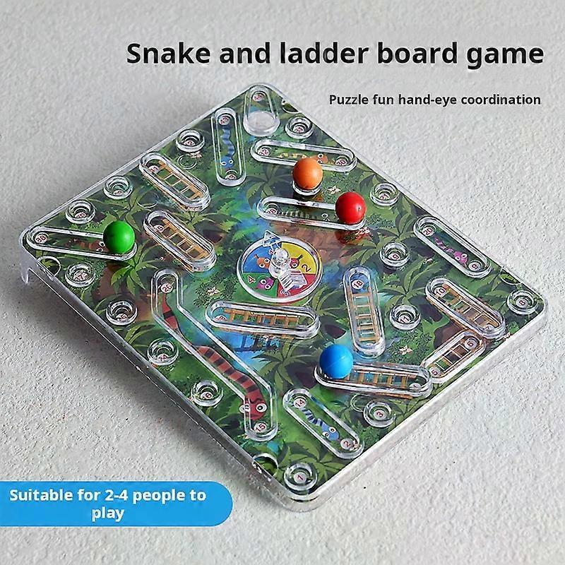 Children's Tabletop Game Snake And Ladder Educational Parent-Child Interactive Flying Chess Party Competition Toys