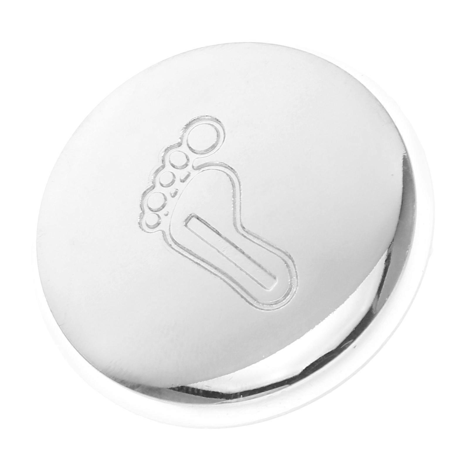 Water Flow Control Bathtub Strainer Cover Silver 1Pcs