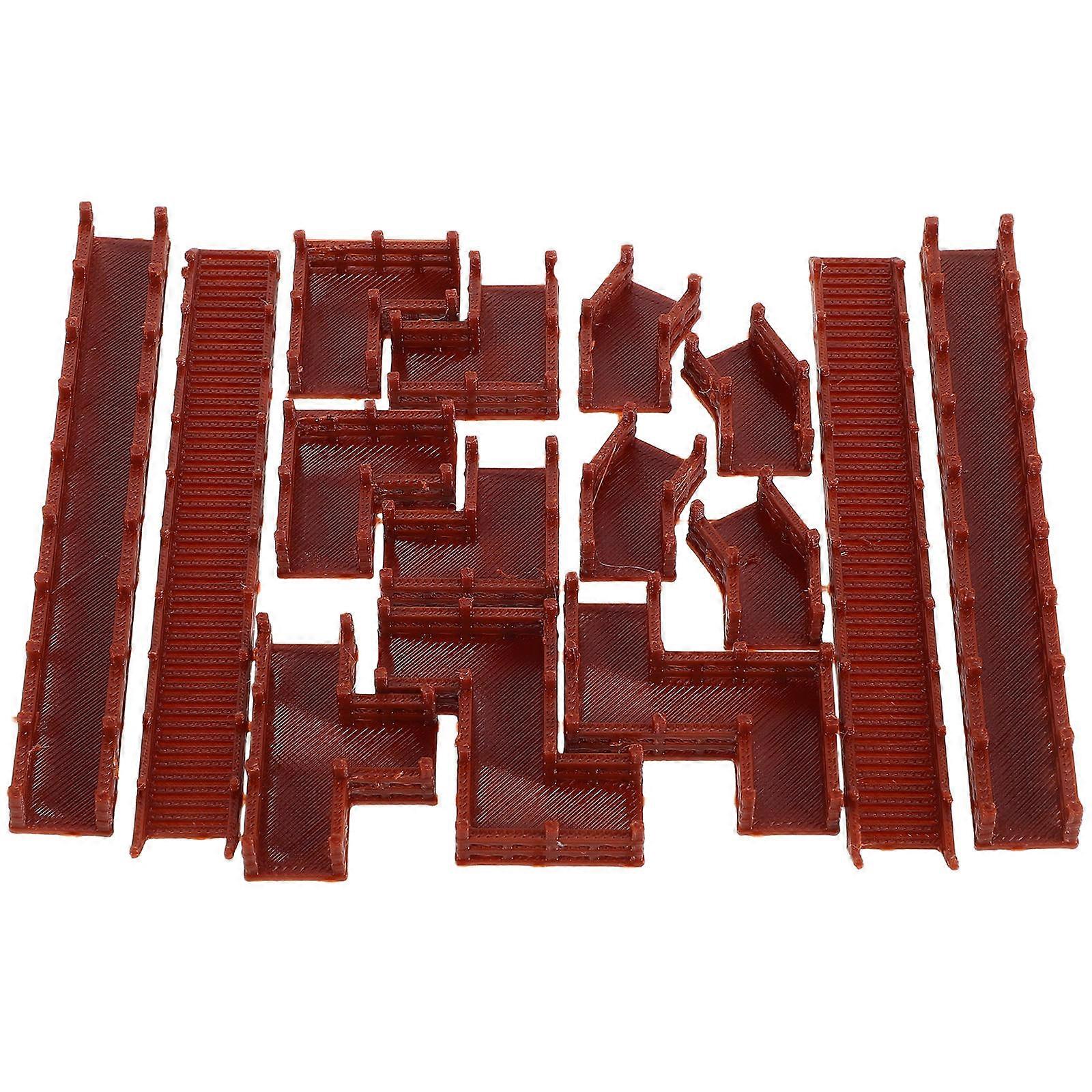 Ancient Architecture Model for Micro Landscape Decor Extended Stairs