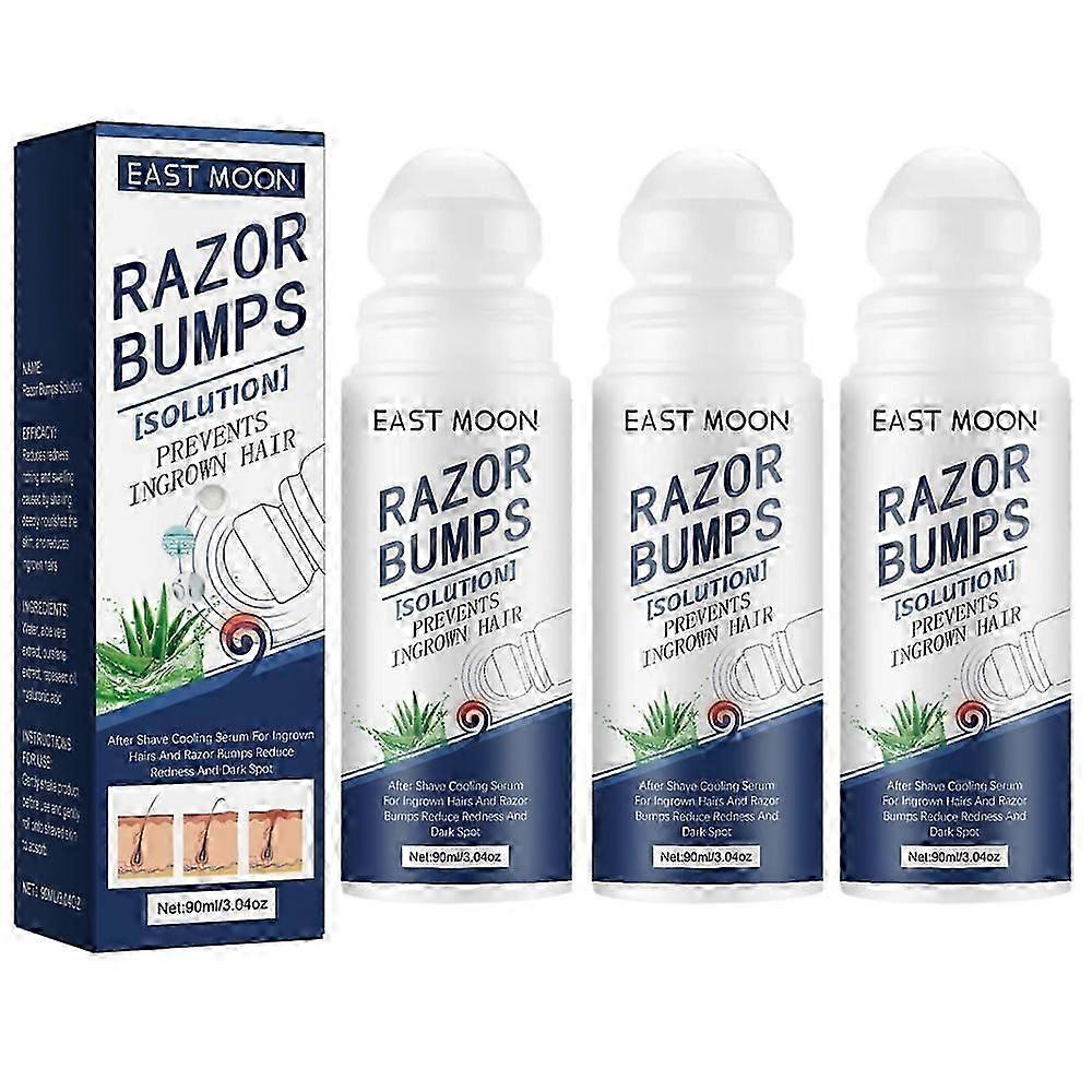 Razor Bumps Treatment For Men, After Shave Solution Roll-on For Ingrown Hairs And Razor Burns, Razor Bumps Solution
