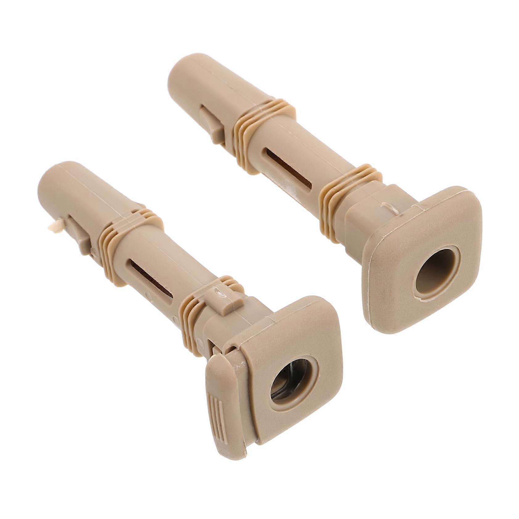 2pcs Universal Car Headrest Guide Insert with Secure Locking for Front and Rear Seats