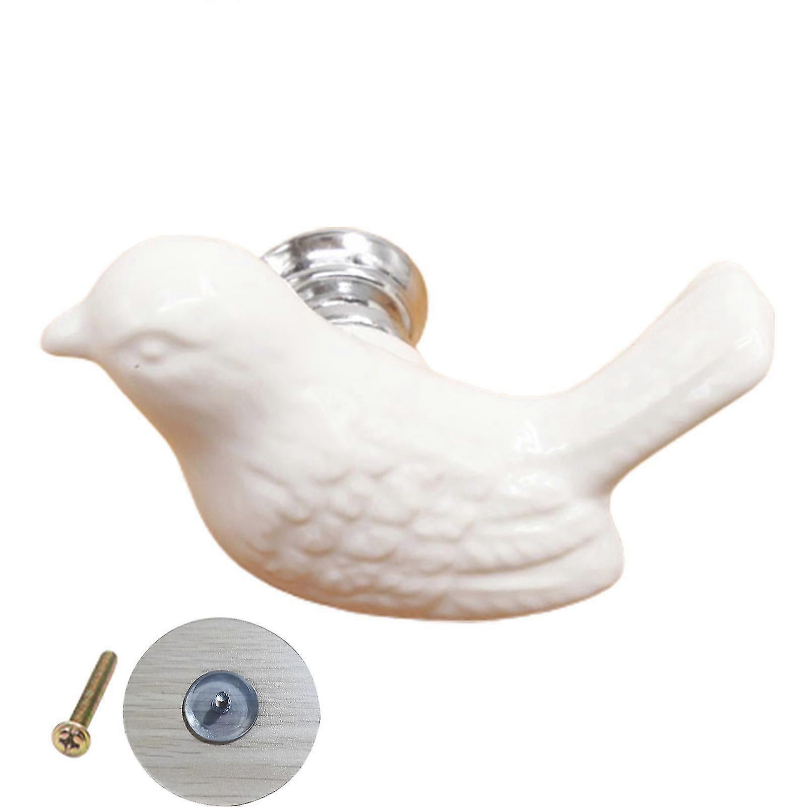 創造的な漫画の鳥の形の引き出しは食器棚のための耐摩耗性家具の付属品の固体のノンドロップキャビネットハンドルを引っ張る