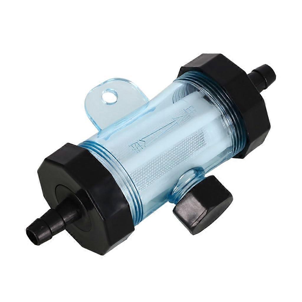 Water Pipe Filter 8mm 10mm 20mm 25mm Plastic Shell Nylon Mesh Inline Filter for Garden Irrigation
