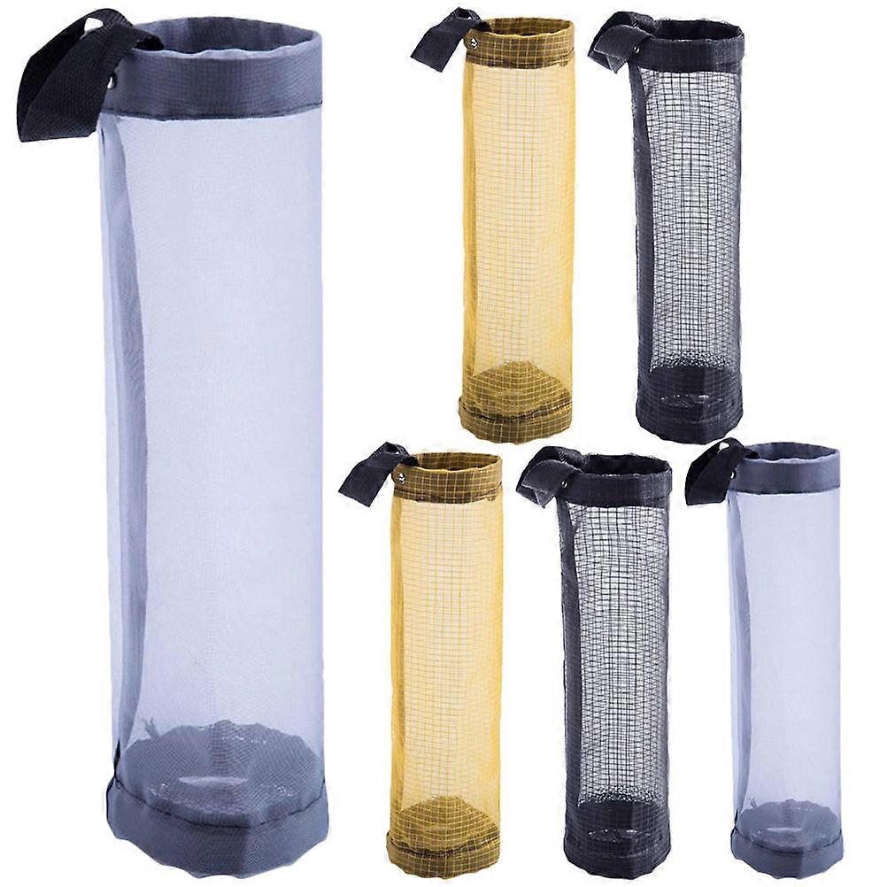 Multi-Function Bag Dispenser 30 Pcs Polyester Material Grocery Bag Holder For Convenient Home Organization And Storage