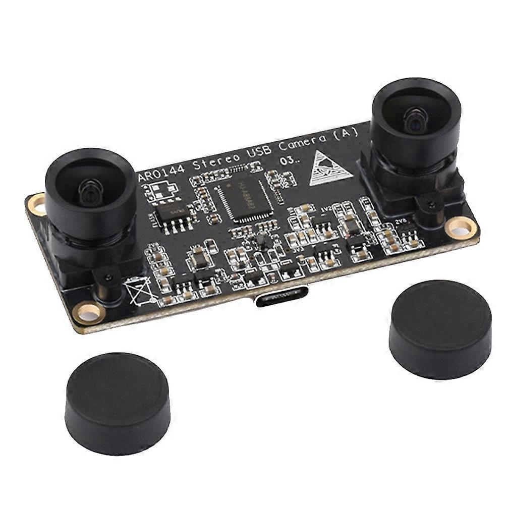 AR0144 2MP Stereo USB Camera Module with AR0144 Sensor Chip,USB2.0 Interface,52mm Baseline,Synchronized Same-Frame