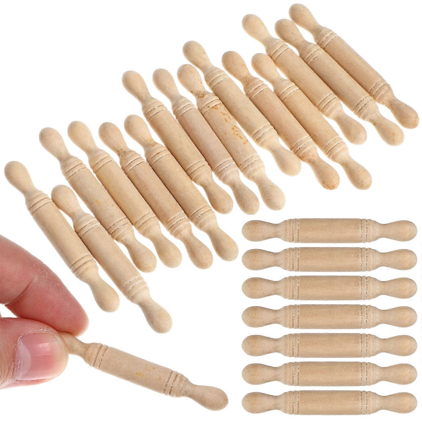 Simulation Kitchen Toys Kids Playset for 75Pcs Mini Rolling Pins