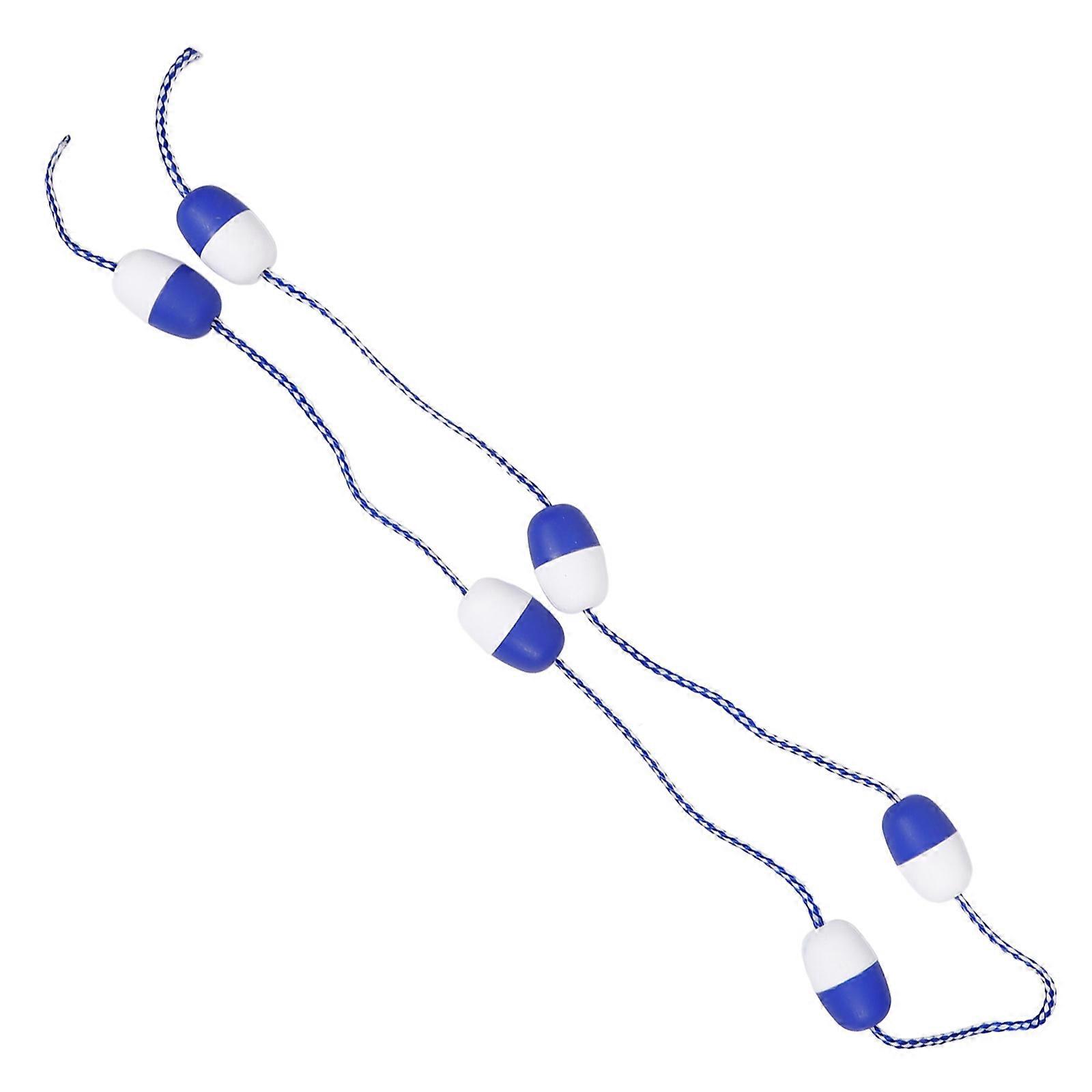 Swimming Pool Floating Divider Rope for Safety with 5 Strings Buoy