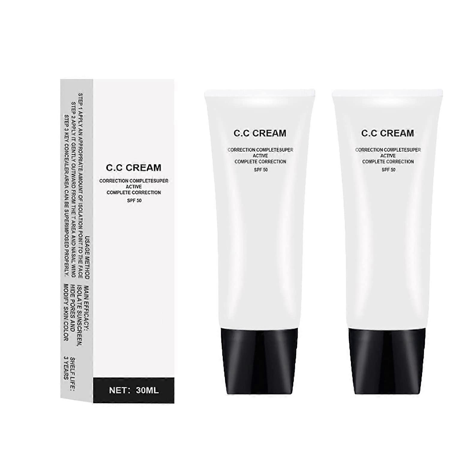 SPF 50 CC Cream for Mature Skin with Deep Hydration and ColorCorrecting Coverage