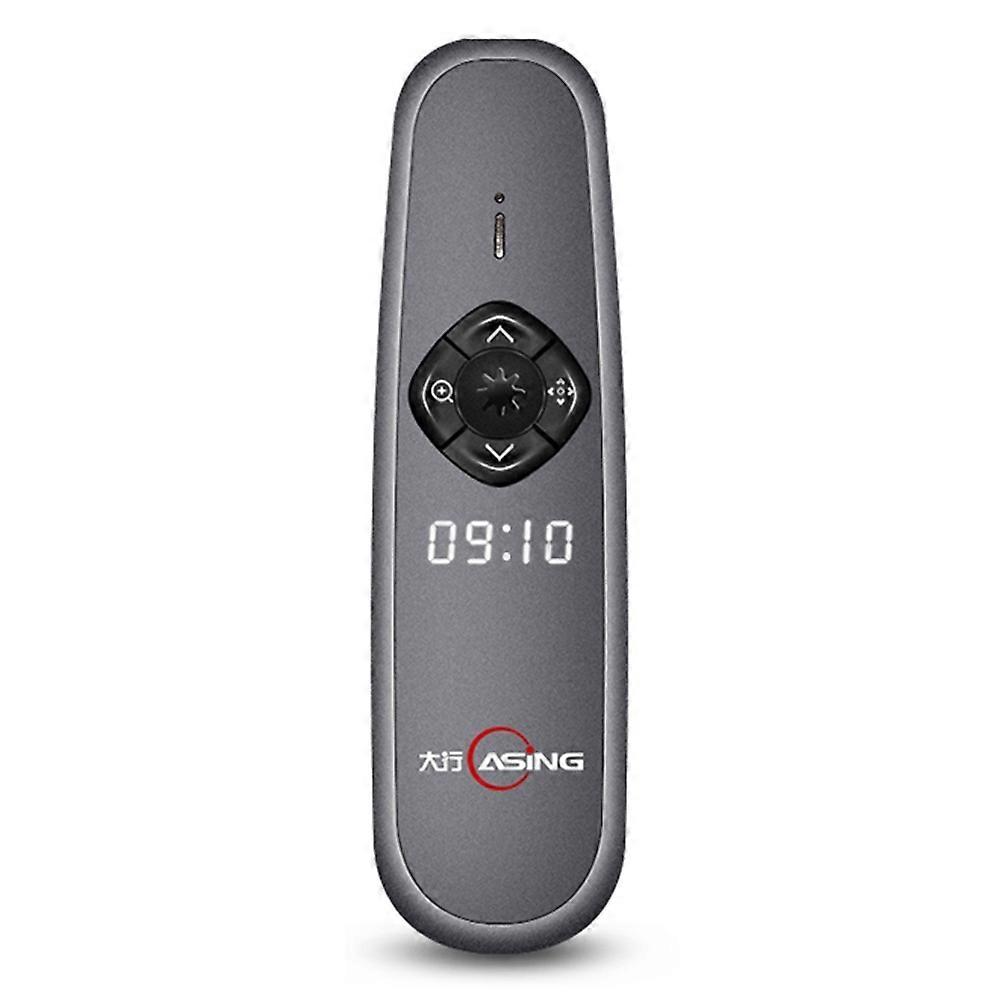 ASING A8 128G 2.4GHz Wireless Presenter Remote for PowerPoint Pointer Presentation Clicker Laser Pag