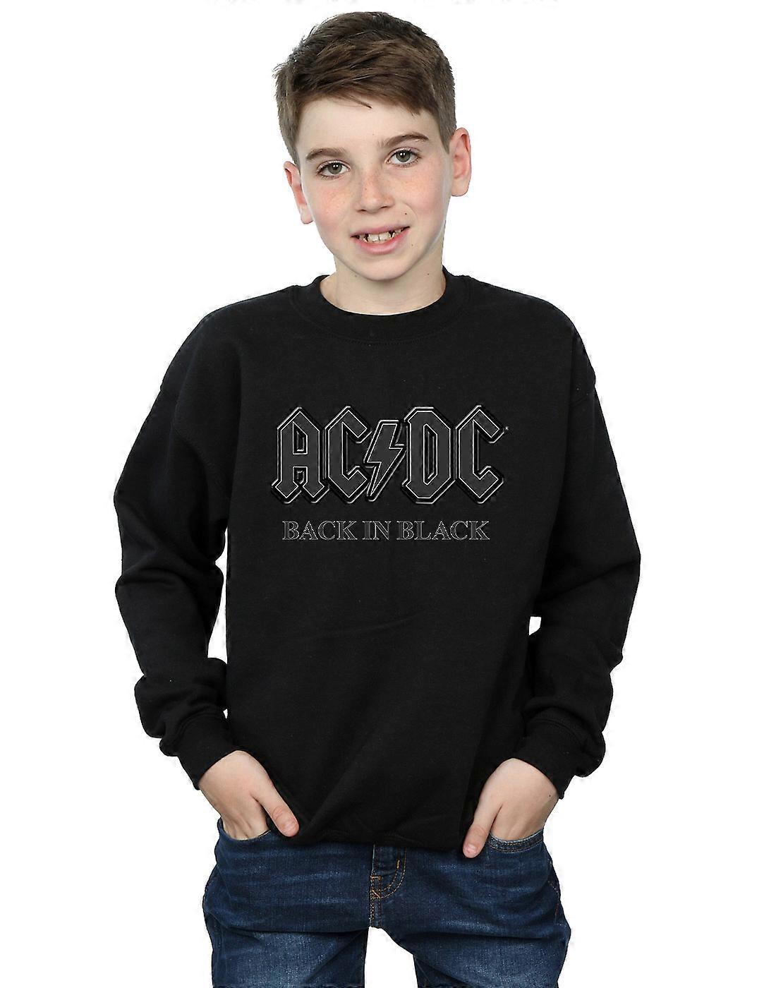AC/DC Boys Back In Black Sweatshirt