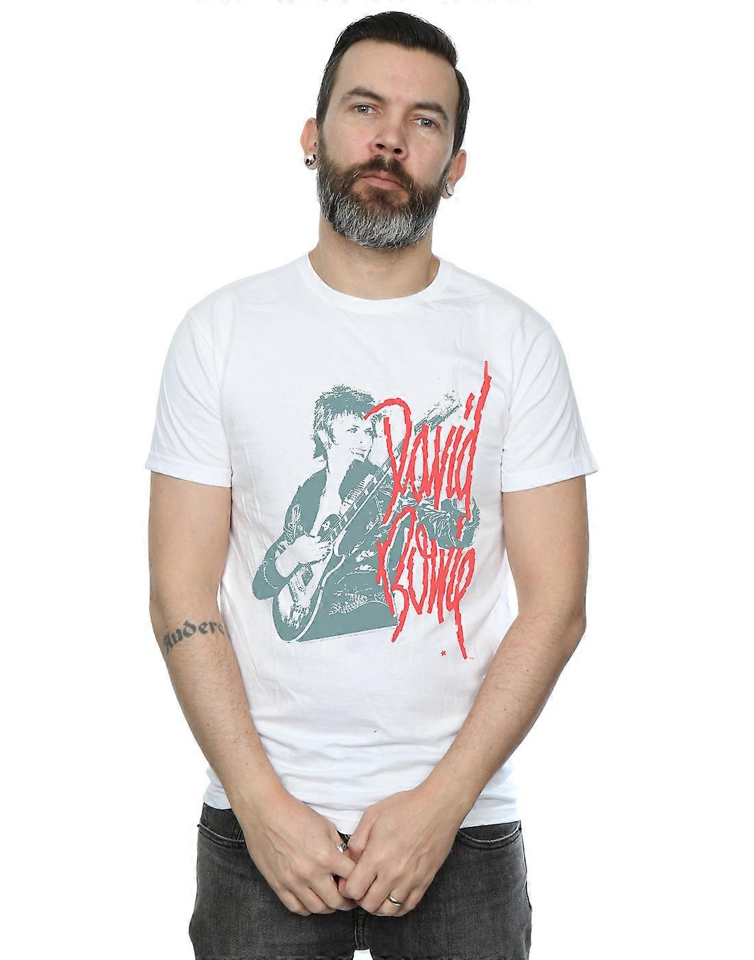 David Bowie mäns Mono gitarr T-Shirt