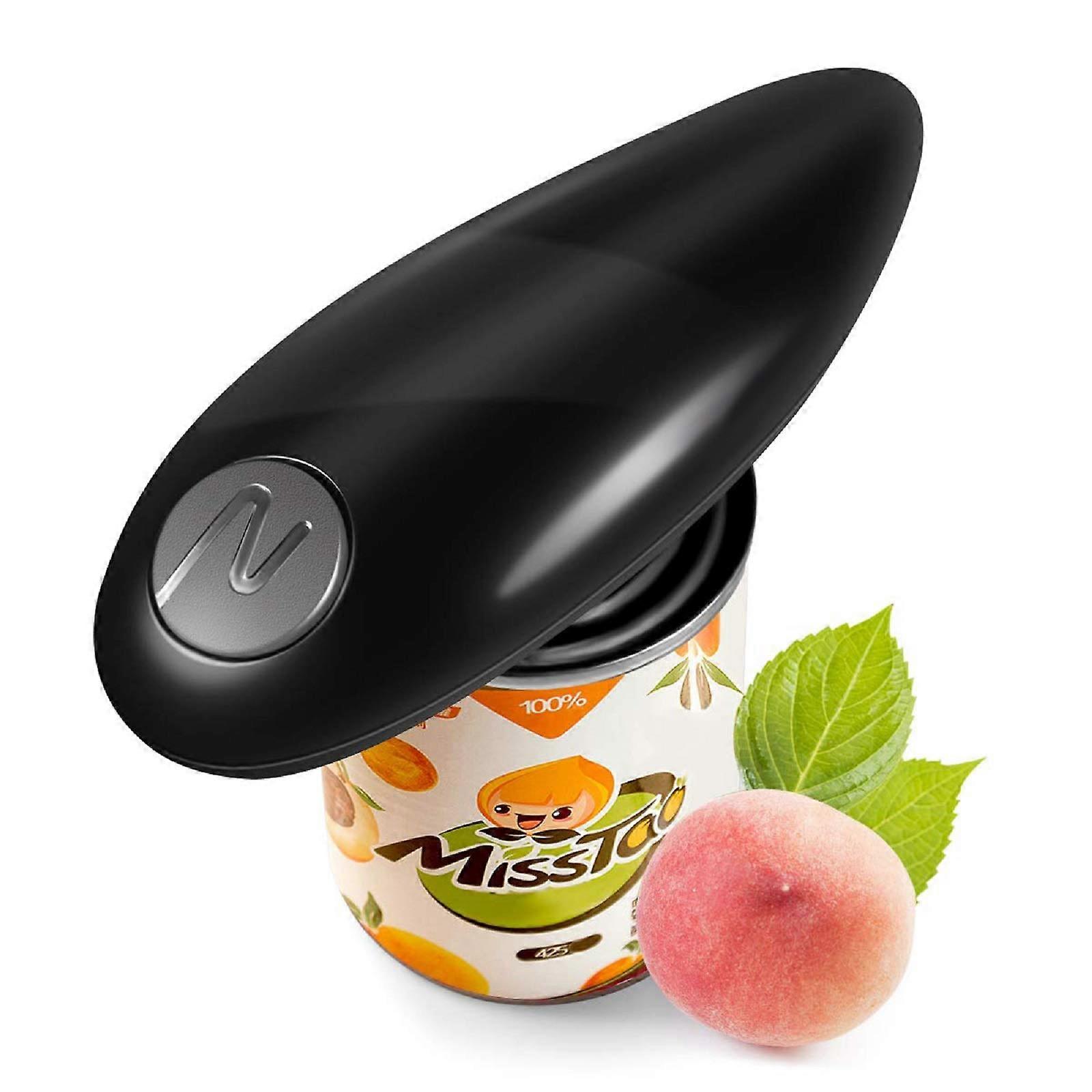 Electric Can Opener with Smooth Edge Cutting, Automatic OneTouch Operation, Restaurant Grade