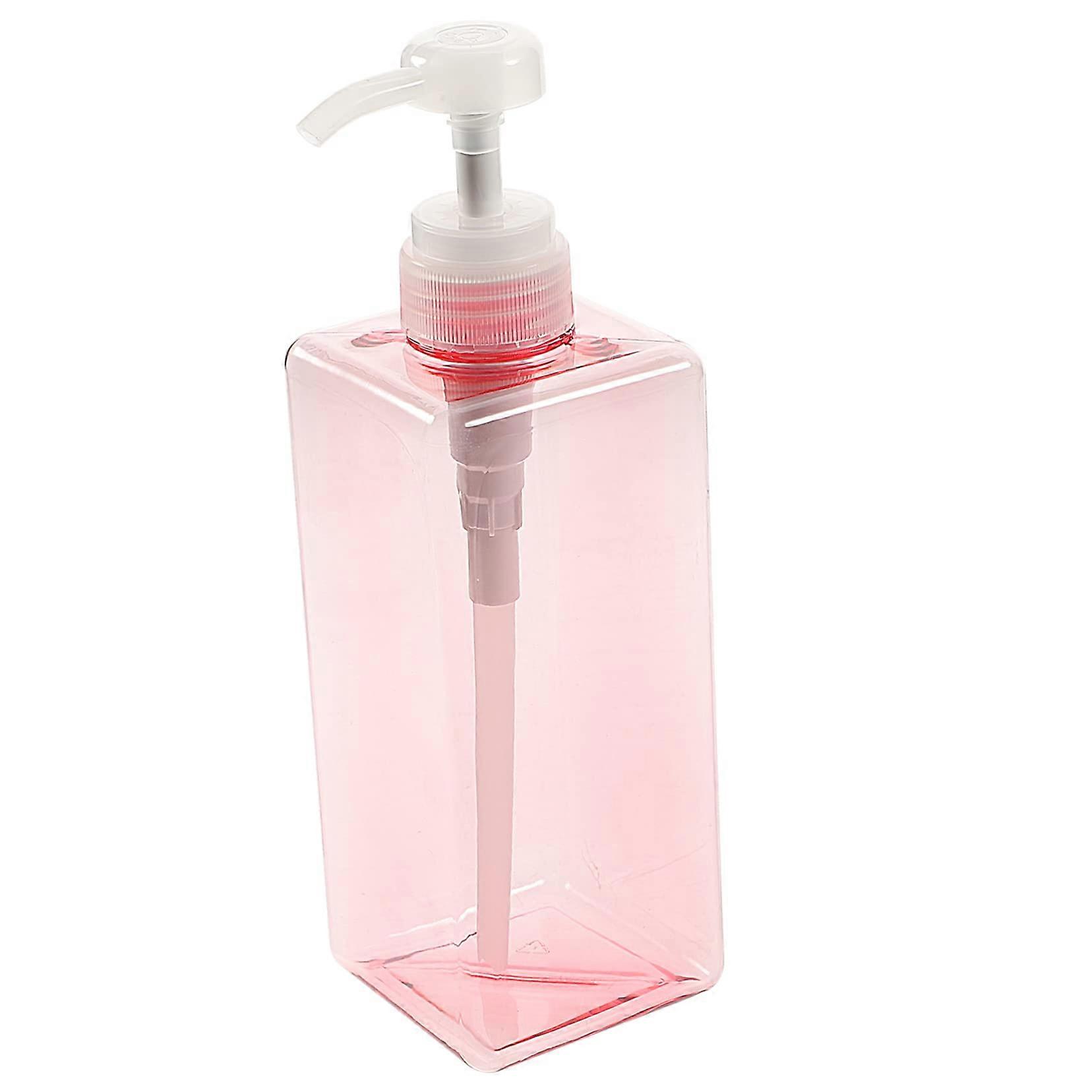 Refillable Square Lotion Pump Bottle for Shampoo Body Wash Essential Oils Bathroom Kitchen Use