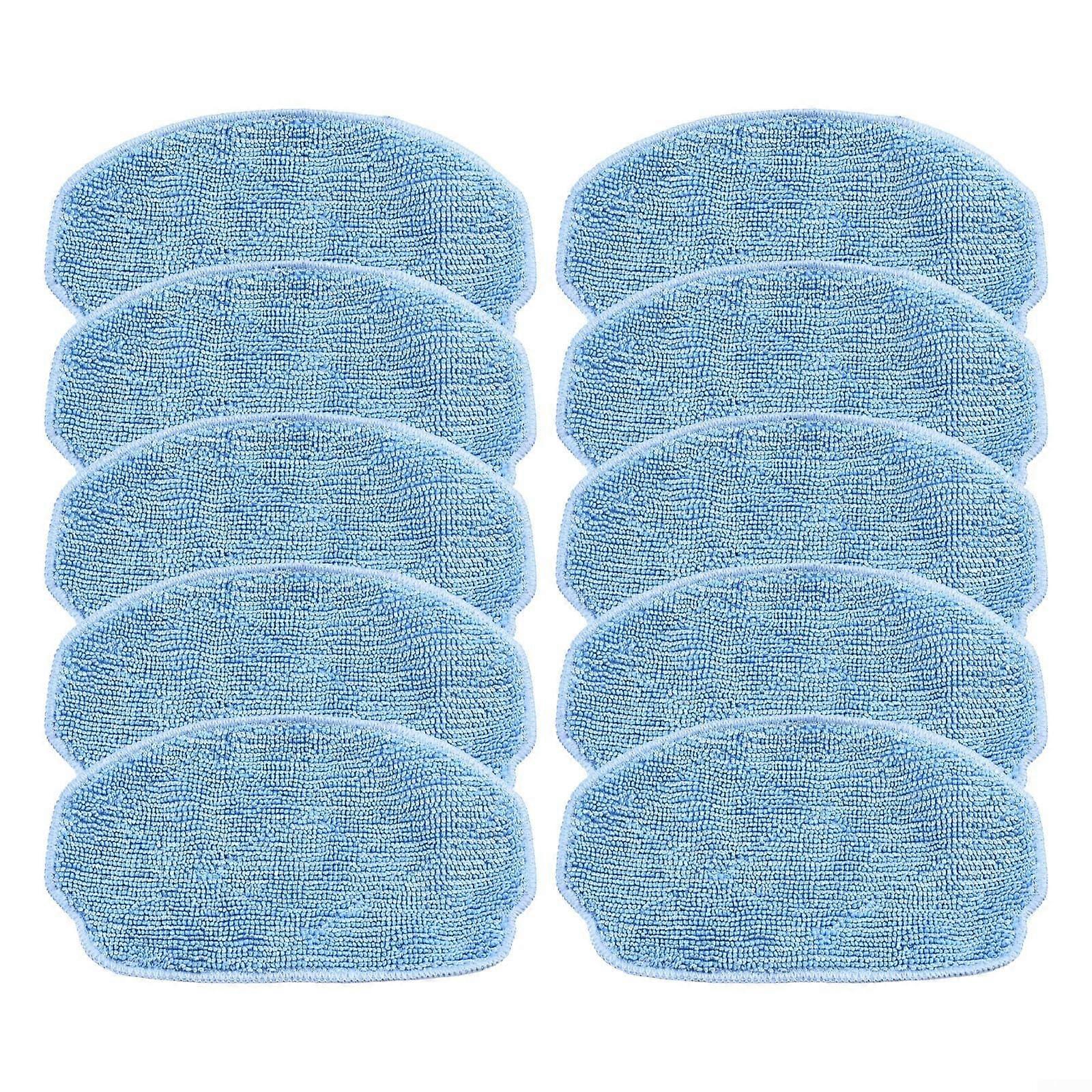 Robot Vacuum Mop Pads for Smart 100, Washable Replacement Mop Cloths 10 Pack, Efficient Cleaning