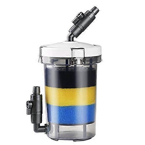 Ultra Quiet External Aquarium Filter for 60cm Tank, Efficient Compact Filtration System