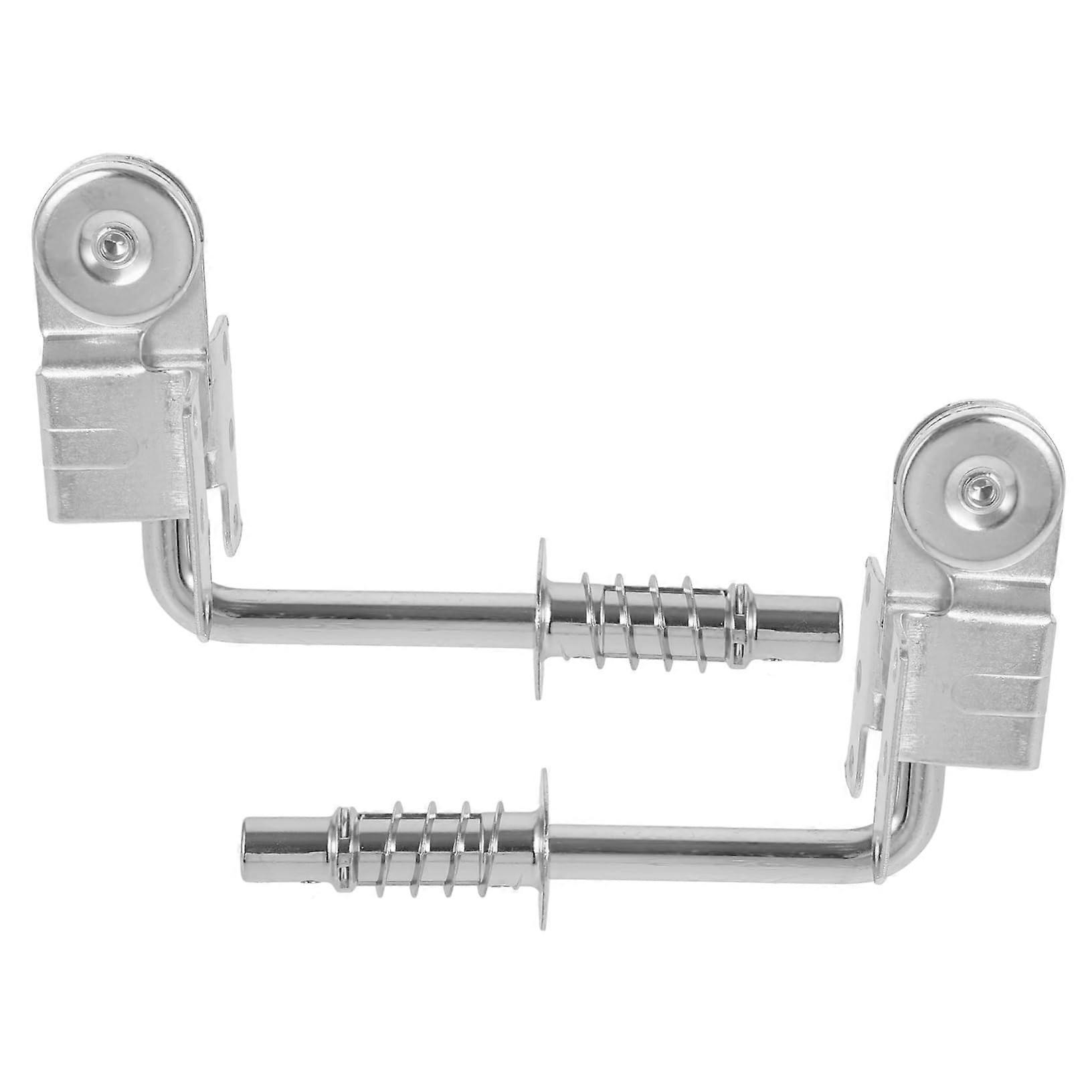 2Pcs Adjustable Sofa Hinge with Folding Headrest, Durable Iron, Easy Install for Sofas and Beds