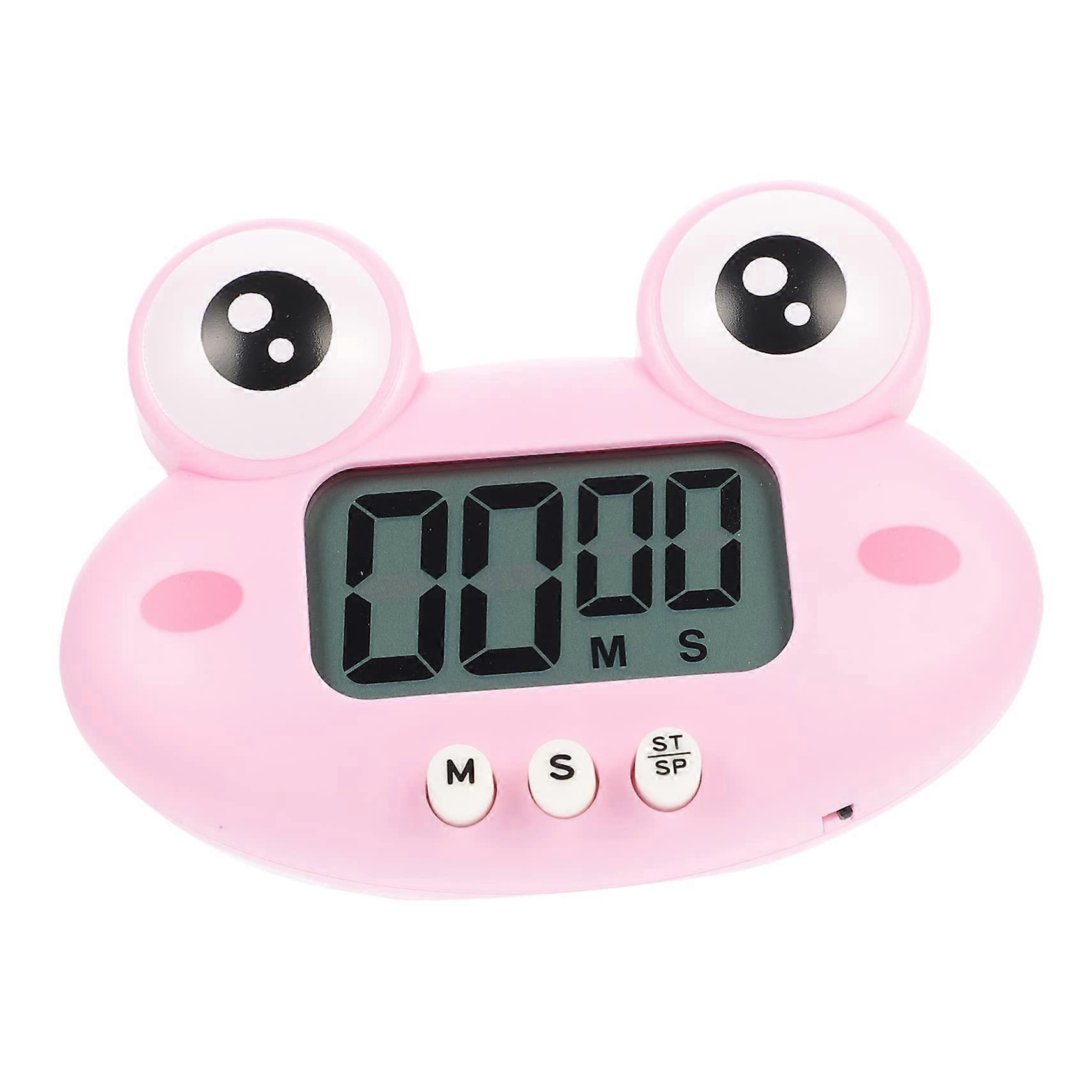 Cute Frog Magnetic Digital Cooking Timer Countdown Up Kitchen Timer for Cooking and Study