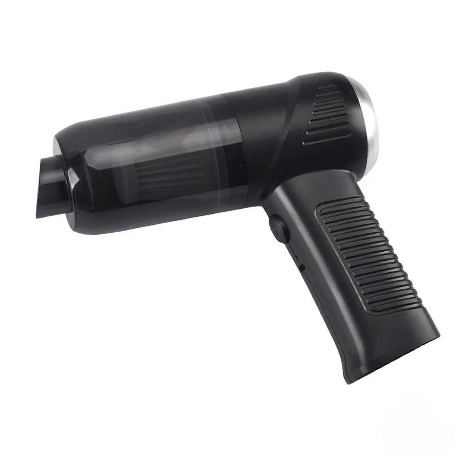 Wireless Car Vacuum Cleaner  Power Suction Low Noise MultiSurface Cleaning Black