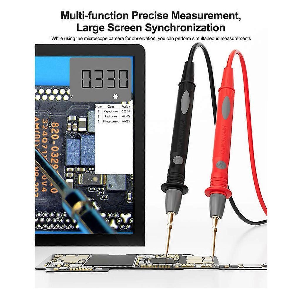 RELIFE 4K HDMI-Compatible Microscope Video Multimeter for PCB Repair with Advanced Interfaces MC2