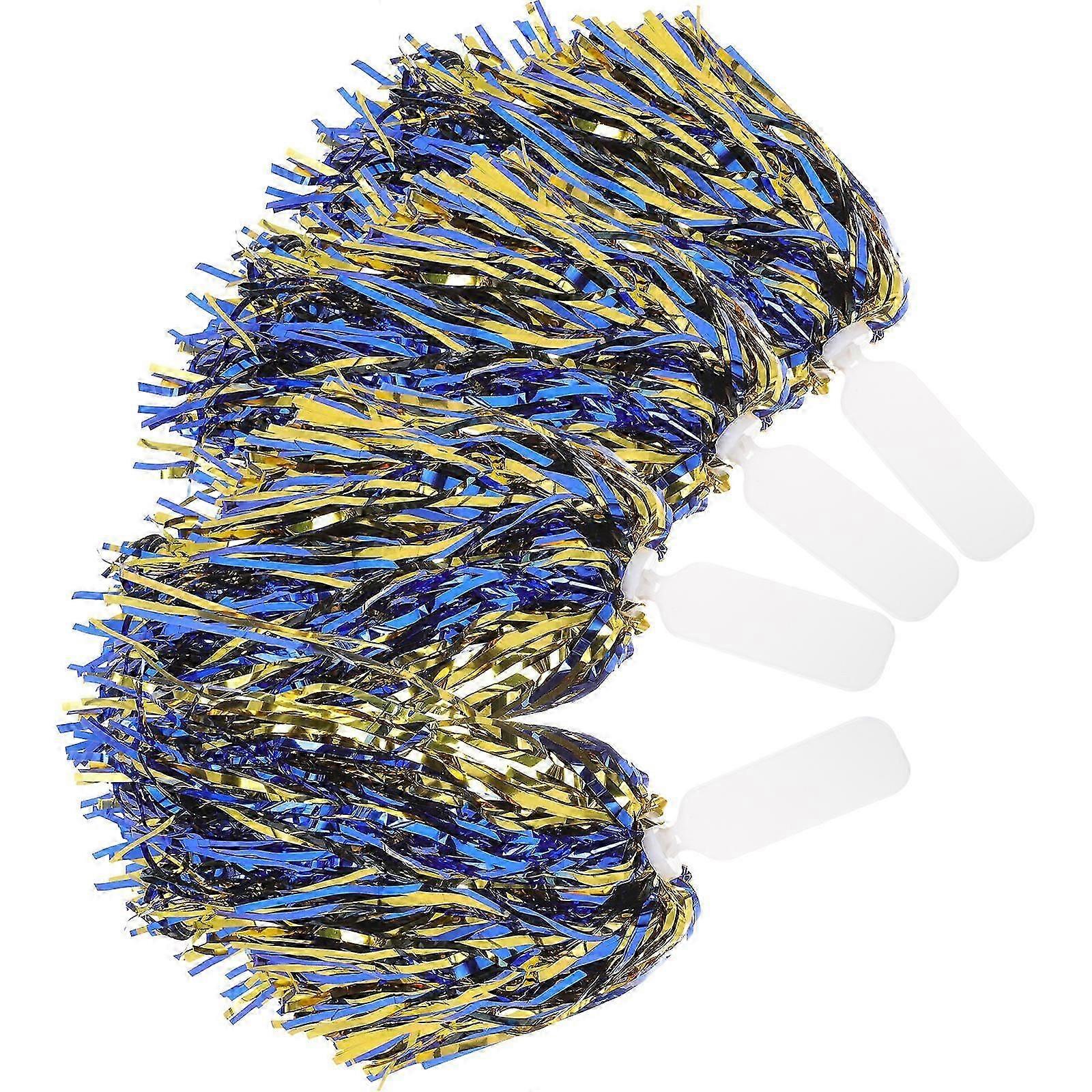 Reusable Cheerleading Pom Poms 18 Pcs for Dance Performance