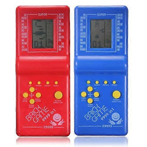 Classic Handheld Brick Game Retro Portable with Clear LCD Display for Instant Offline Fun