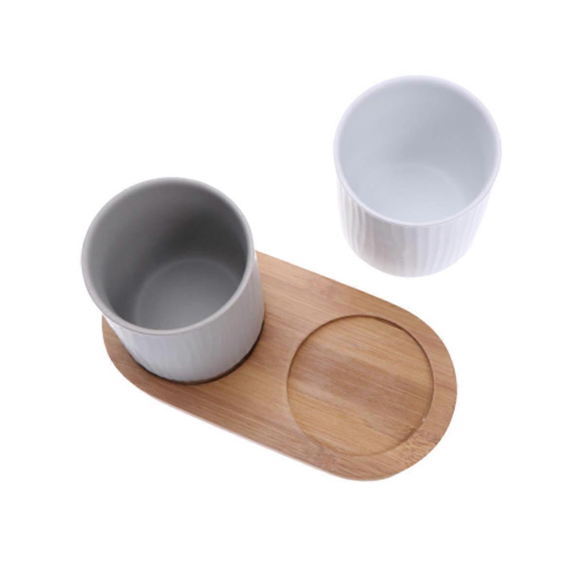 Small Mouthwash Cups Reusable Cup For Toothbrushes 500Ml 2Pcs Set