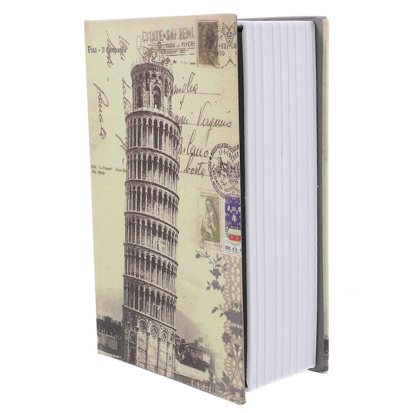 Book Safe with Key Lock Decorative Book Box for Secure Storage 1 Piece