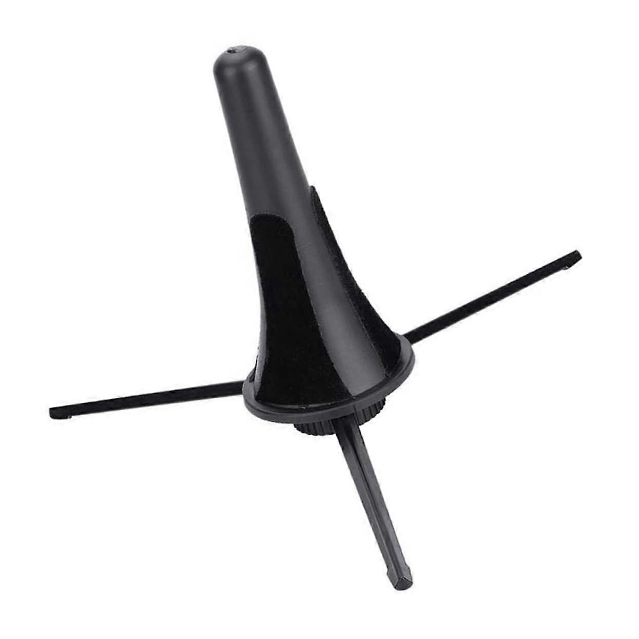 Clarinet Stand with Secure Tripod Base, Foldable Holder for Woodwind Instruments