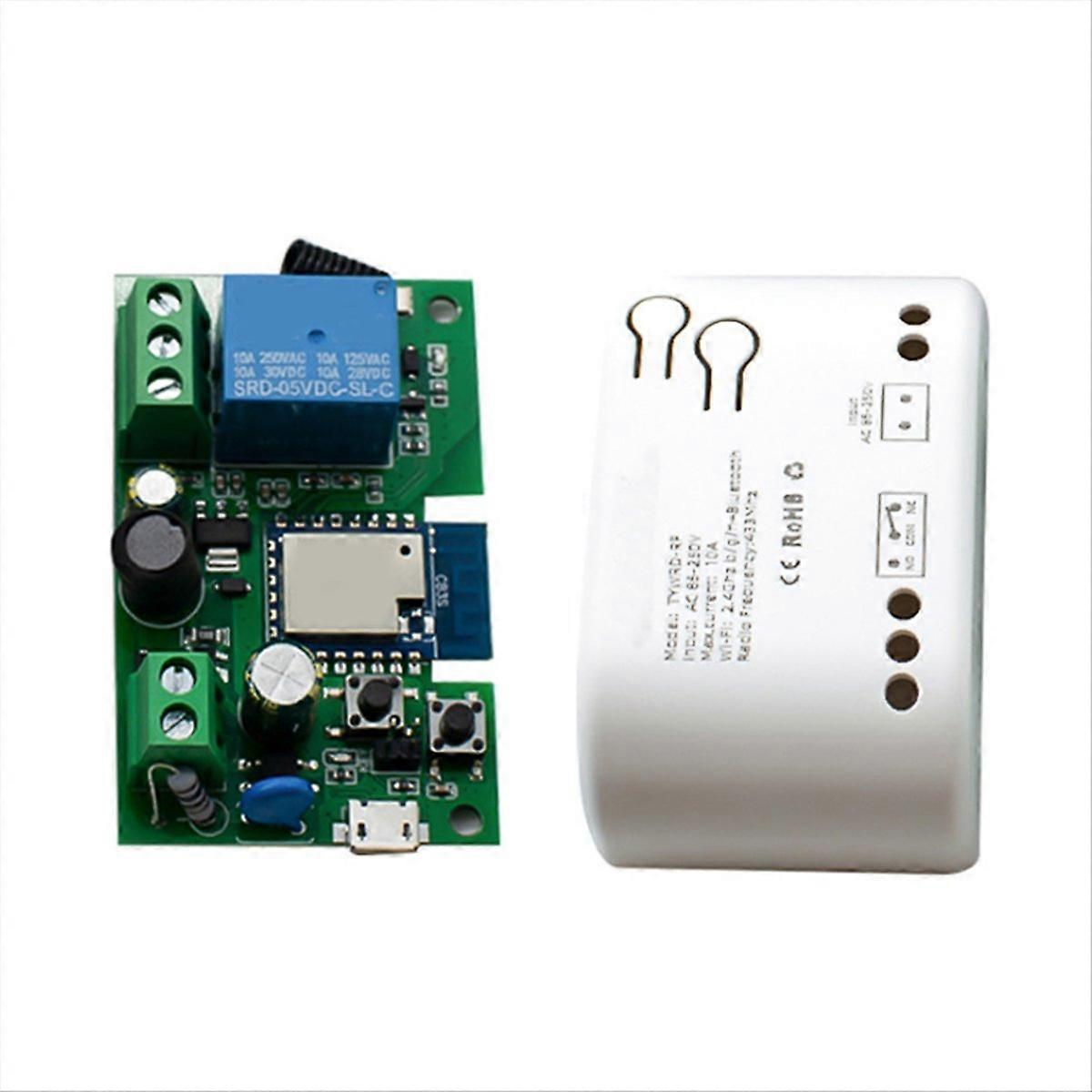 Tuya Smart Wifi Switch AC85-250V Relay Module Wireless Remote Control