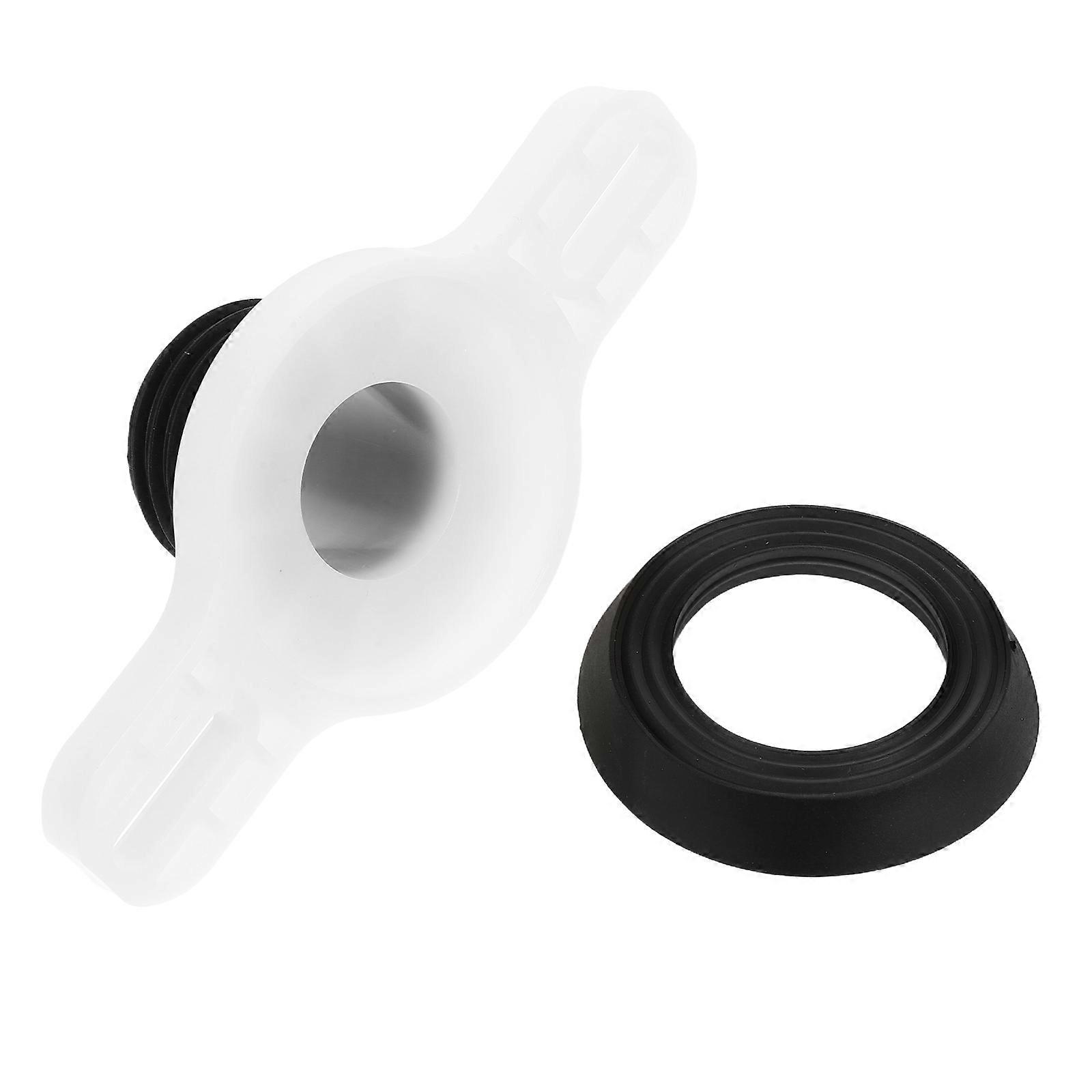 Urinal Wall Connector Brackets for Installation 1Set Durable Gasket Connector Kit