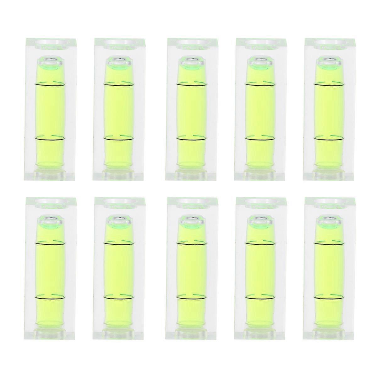Line Level Bar Shape Leveler For Leveling Measurements Accurate Angle Determination Abs Material 10Pcs