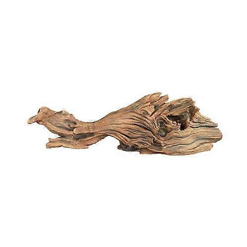Weco Weco Products Wecorama Aquarama African Wood Hollow, Brown, 15.4 Inches, Large