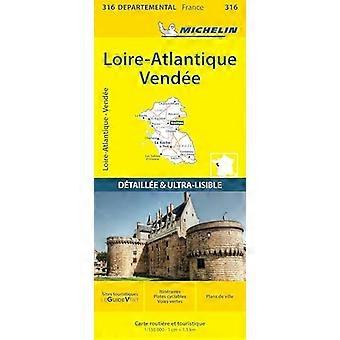 Loire-Atlantique Vendée - Karta över Michelin 316: Karta