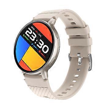 Reloj inteligente para mujer con función de llamada, monitor de actividad física AlwaysOn de 1,39 pulgadas, monitor de salud, compatible con iOS y Android, Starlight