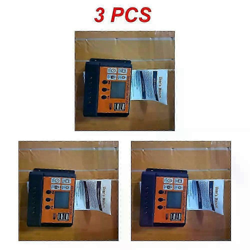 MPPT Solar Charge Controller 10A 30A 50A 100A Solar Controller Solar Panel Battery Regulator Dual USB 5V LCD Display