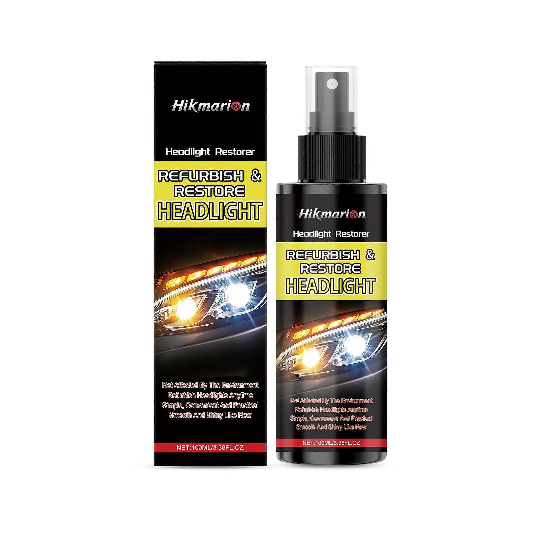 Hikmarion Car Headlight Care Agent Is A Convenient