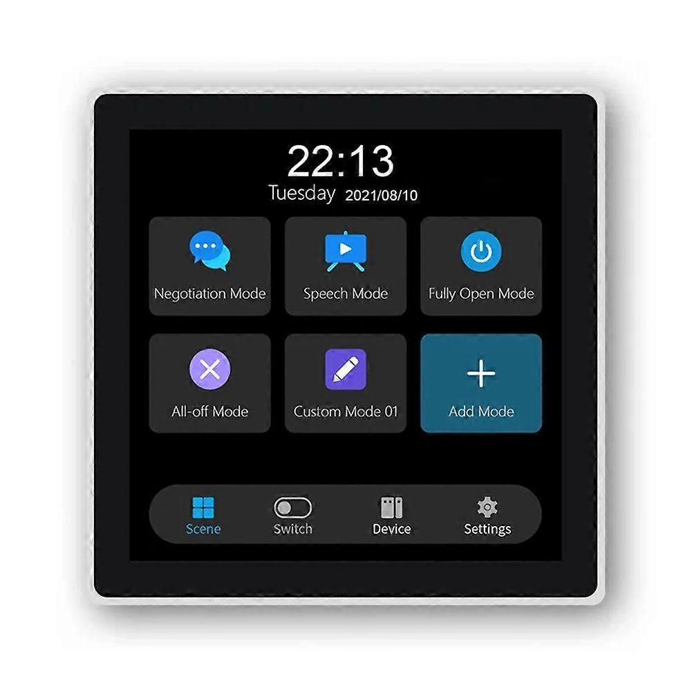 Tuya T3E Panel Switch Touch Screen Panel EU Smart Control Panel Switch Zigbee Smart Home Wall Push