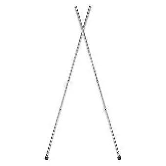 2 peças de hastes de reposição para mesa de pebolim: poste de futebol de mesa resistente com tampas de segurança - hastes de máquina de pebolim para crianças e adultos