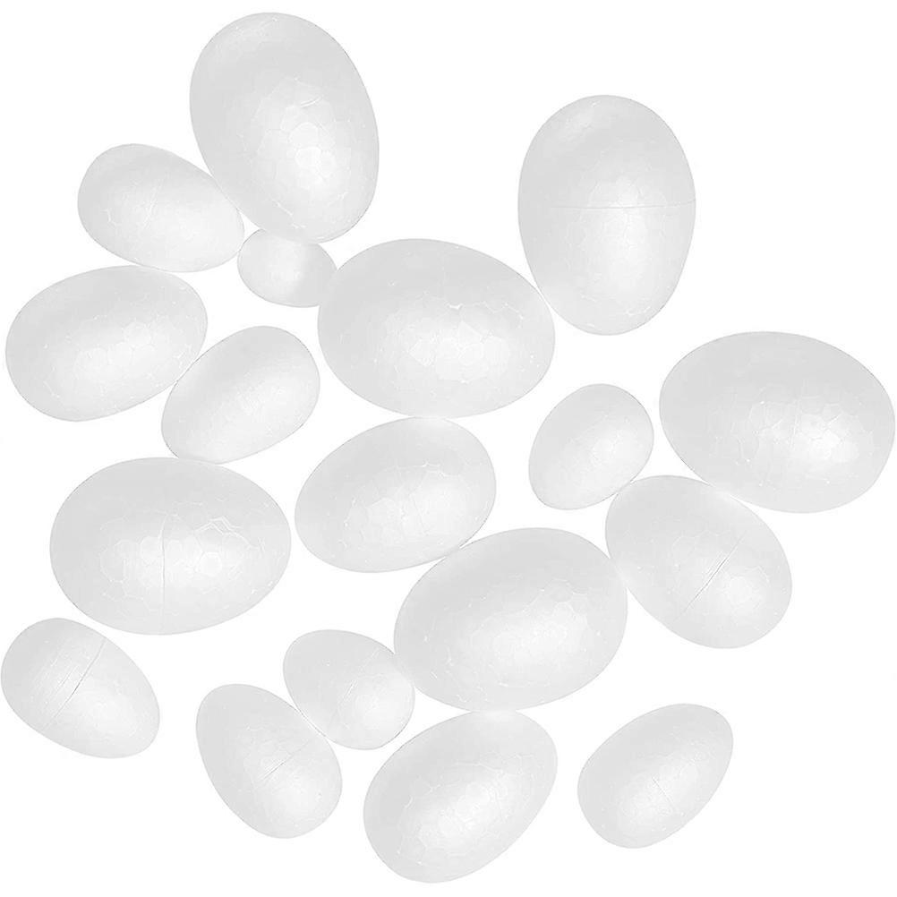 DIY Foam Easter Egg Eggs for Decor 100Pcs White Hanging Decorations