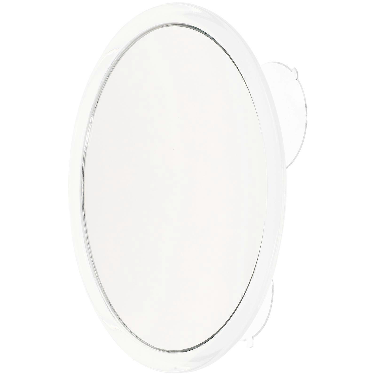 Makeup Mirror Suction Cup Vanity Mirror for Daily Use White