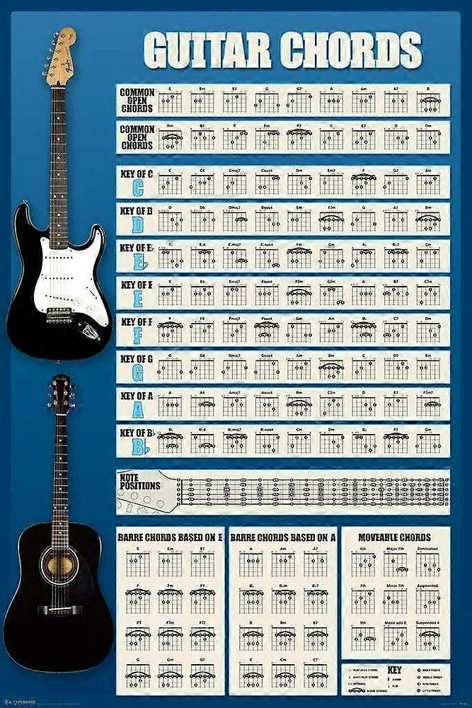 GITARRACKORD Träpussel - 1228 -A1233