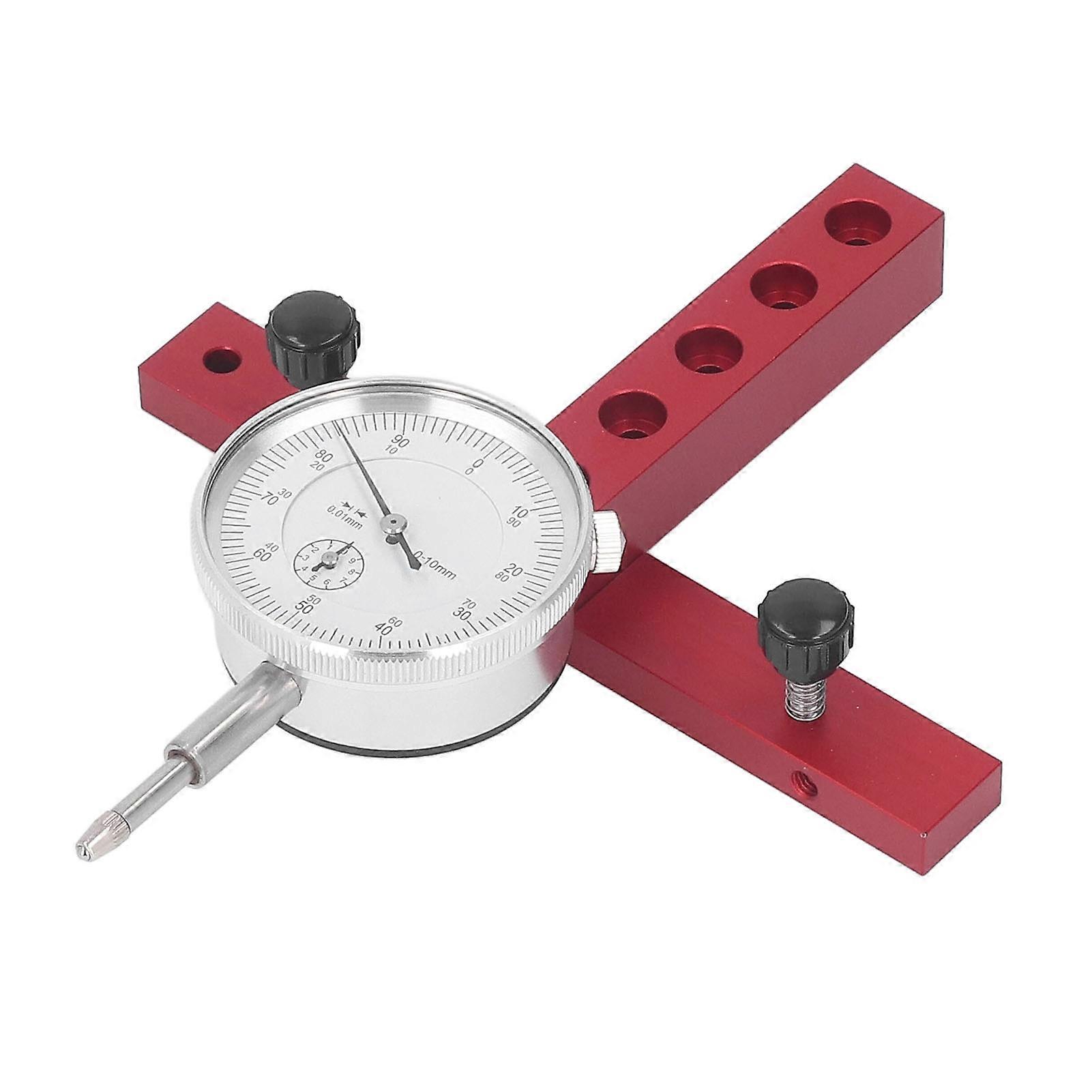 Table Saw Dial Indicator Aligning Calibrating Machinery Gauge Work Shop Tool Alignment System Short
