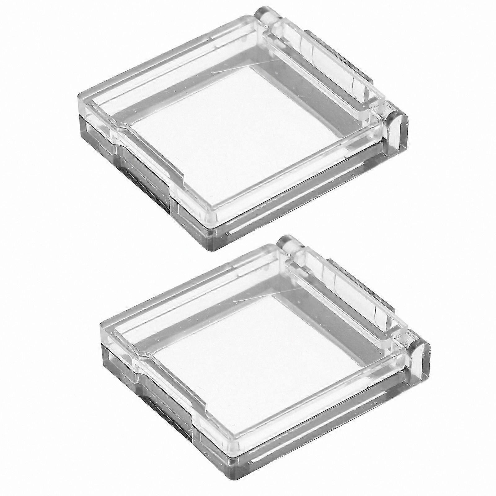 Emergency Stop Switch Cover Protector, Self-Adhesive, 2-Pack