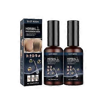 1-5x 50ml Lichaamshaar Groeivloeistof Sterk Herstellend En Onderhoudend Baard- en Borsthaar Snelle Dikke Haargroei Vloeistof_DUIBW