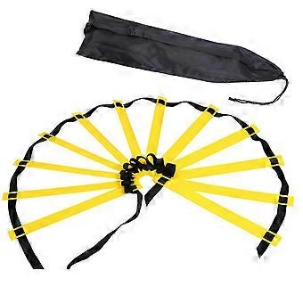 Échelle d'agilité, échelle de vitesse, équipement de football, ballon de football, entraînement de flexibilité, échelles de saut, ensemble de travail des jambes multicolore