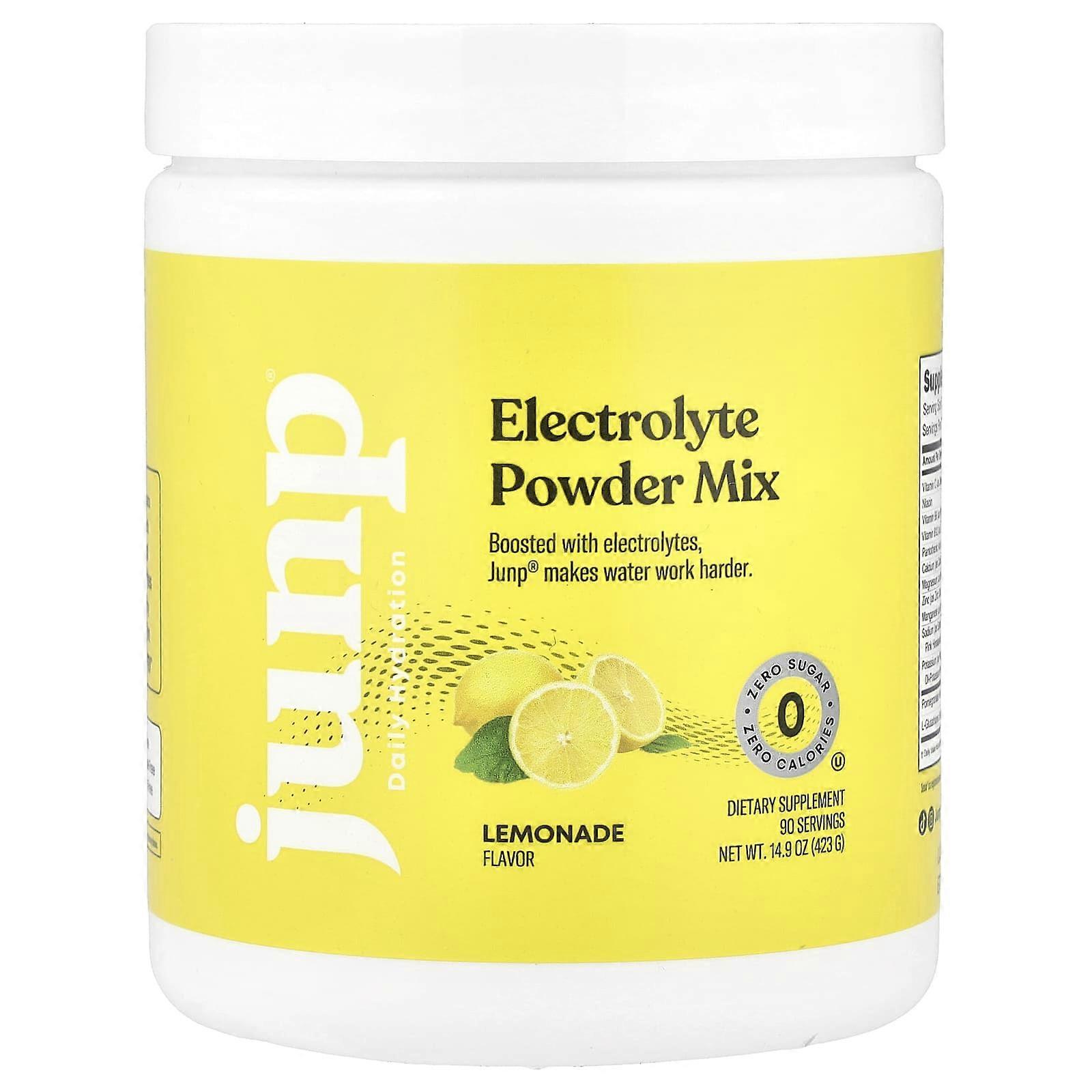 JUNP Hydration, Electrolyte Powder Mix, Lemonade, 14.9 oz (423 g)