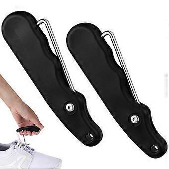 2 stuks schaats lace tighteners skate lace puller tools draagbare opvouwbare lace tighteners accessoire